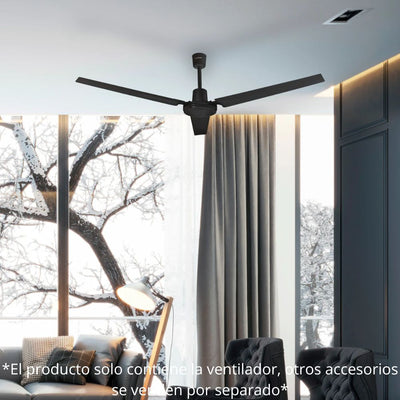 Ventilador Industrial de Techo para Edificios - MASTERFAN ICARUS - 3 Aspas Áreas Grandes Ventiladores Industriales Circulación de Aire Ventilación Industrial Sistemas de Ventilación Ruido de Ventiladores Aire Fresco Ventilación Industrial Ventilación Comercial Ventiladores de Techo Ventiladores de Pie Ventiladores de Conducto Calidad del Aire Interior Naves Industriales y Fábricas Almacenes y Centros de Distribución Talleres y Fábricas de Procesamiento Centros Comerciales y Grandes Ambientada