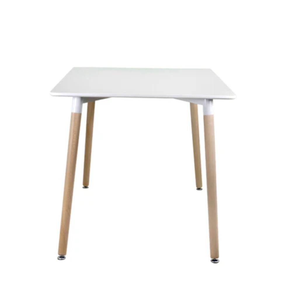 MESA NOGAL BEAT PERLA 75CM x 120CMesa Ocasional para Comedor | 75 cm | Estructura Madera de Haya Polipropileno | Exterior Techado Sala de Espera Comedor Central Esquinera Auxiliar Decorativa Hogar Interior de Apoyo Diseñada Extravagante Sala de Estar Casa Vestíbulo Cafetería Restaurante Mesa Desayunador Zona de Comida Hotel Bar Bistró Barra MESA NOGAL BEAT PERLA 75CM x 120CM X 80CM CAMCOM X 80CM | Mesa Ocasional para Comedor | 75 cm | Estructura Madera de Haya Polipropileno | Exterior Techado