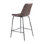 ZUO 101774 BYRON COUNTER CHAIR BROWN