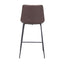 ZUO 101774 BYRON COUNTER CHAIR BROWN
