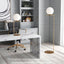 LÁMPARA ZUO BELAIR | Lámpara de Mesa para Escritorio | Latón Oro Blanco | Acero Galvanizado Vidrio Esmerilado | Interior - 56074 - Zuo - NOGAL BEAT - 