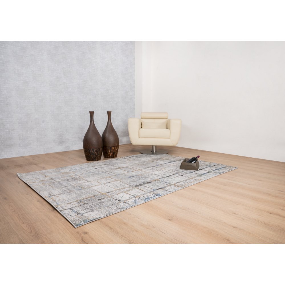 LAVIN ADARA T2254 | Tapete Decorativo Moderno | Varias Medidas | Rectangular | Tipo de Pelo Corto | Interior - T2254-60 x 90 - LAVIN - NOGAL BEAT -