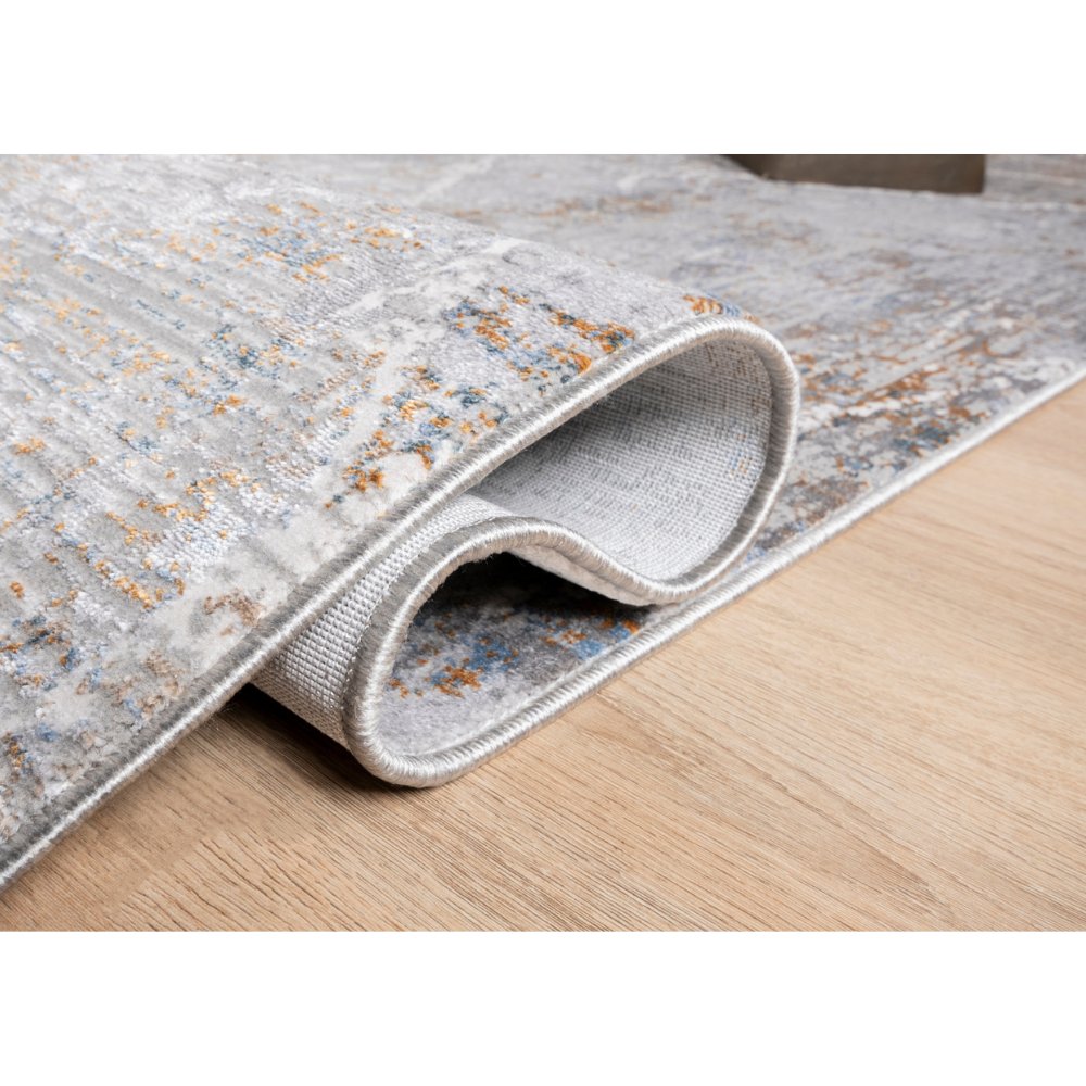 LAVIN ADARA T2258 | Tapete Decorativo para Diseño Interiores | Gris Oro | Varias Medidas | Gris Oro | Interior - T2258-60 x 90 - LAVIN - NOGAL BEAT -