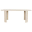 MESA DE COMEDOR ZUO 109857 RISAN | Mesa de Comedor | 76 cm | Beige | Natural | Madera Mango Blanqueada | Interior