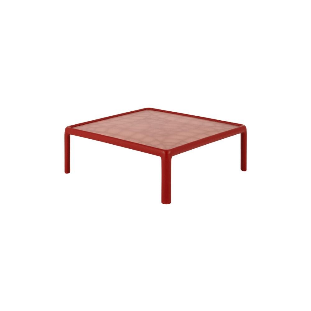 MESA OFFIHO LAUREL OHM-7215-CT | Mesa para Casa Playa Terraza y Jardín | Resistente Rayos UV | Varios Colores | Polipropileno | Exterior Interior - OHM-7215-CT - OFFIHO - NOGAL BEAT - Mesas