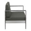 SOFA ZUO COSMOPOLITAN | Sofa Terraza Aire Libre | Marco en Aluminio | Gris Obscuro | Polietileno Imitacion Madera | Exterior